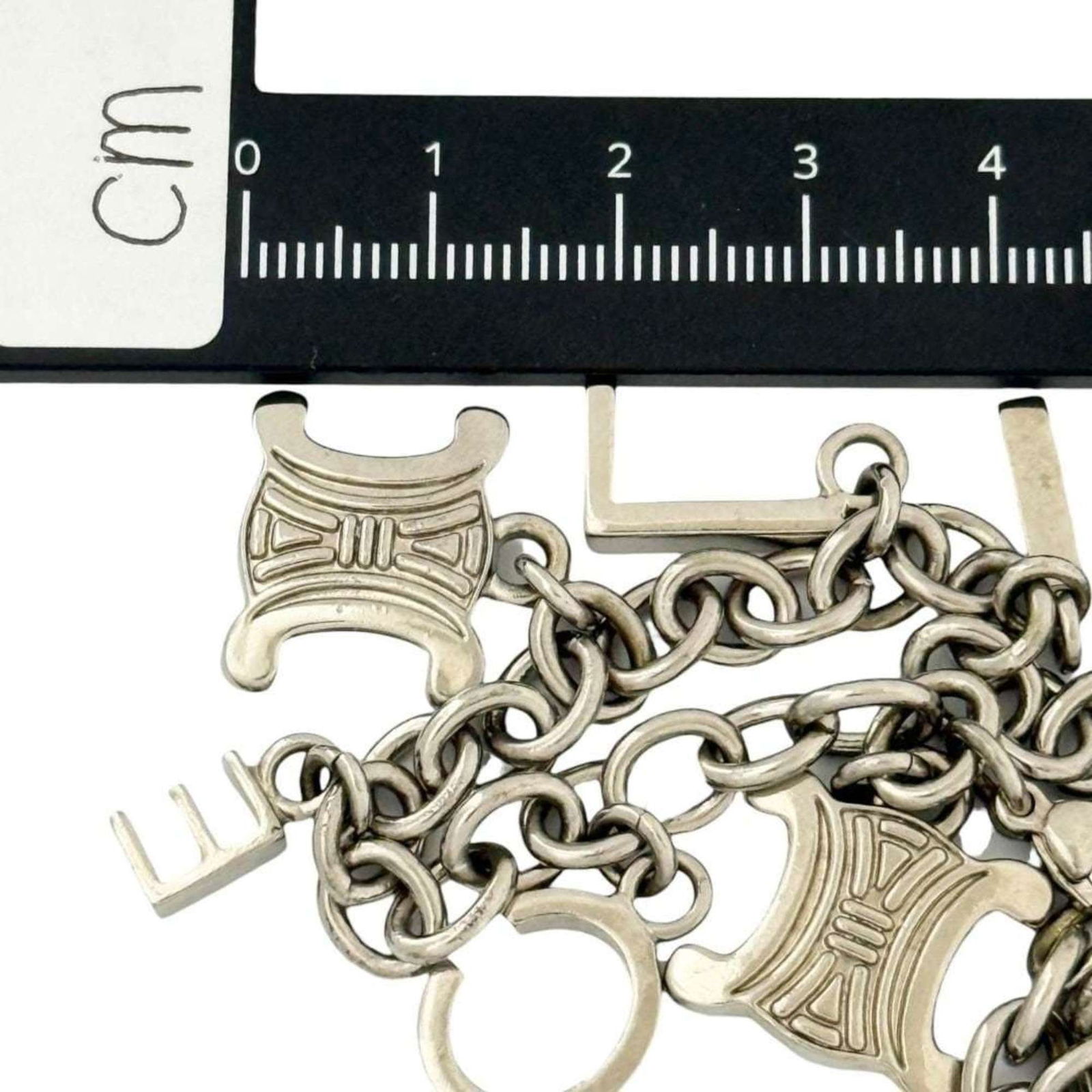 Celine Charm Metal Bracelet - 8