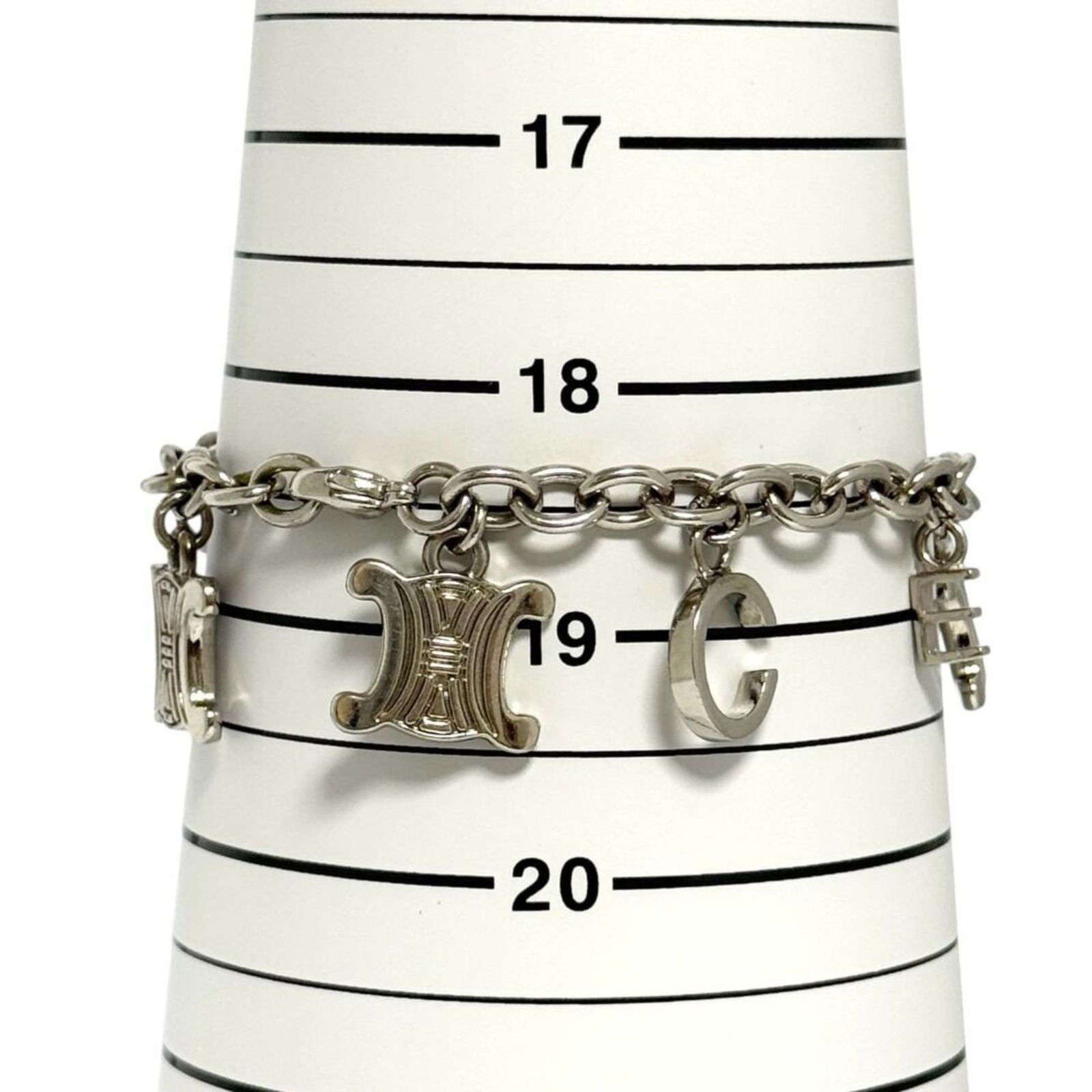 Celine Charm Metal Bracelet - 9