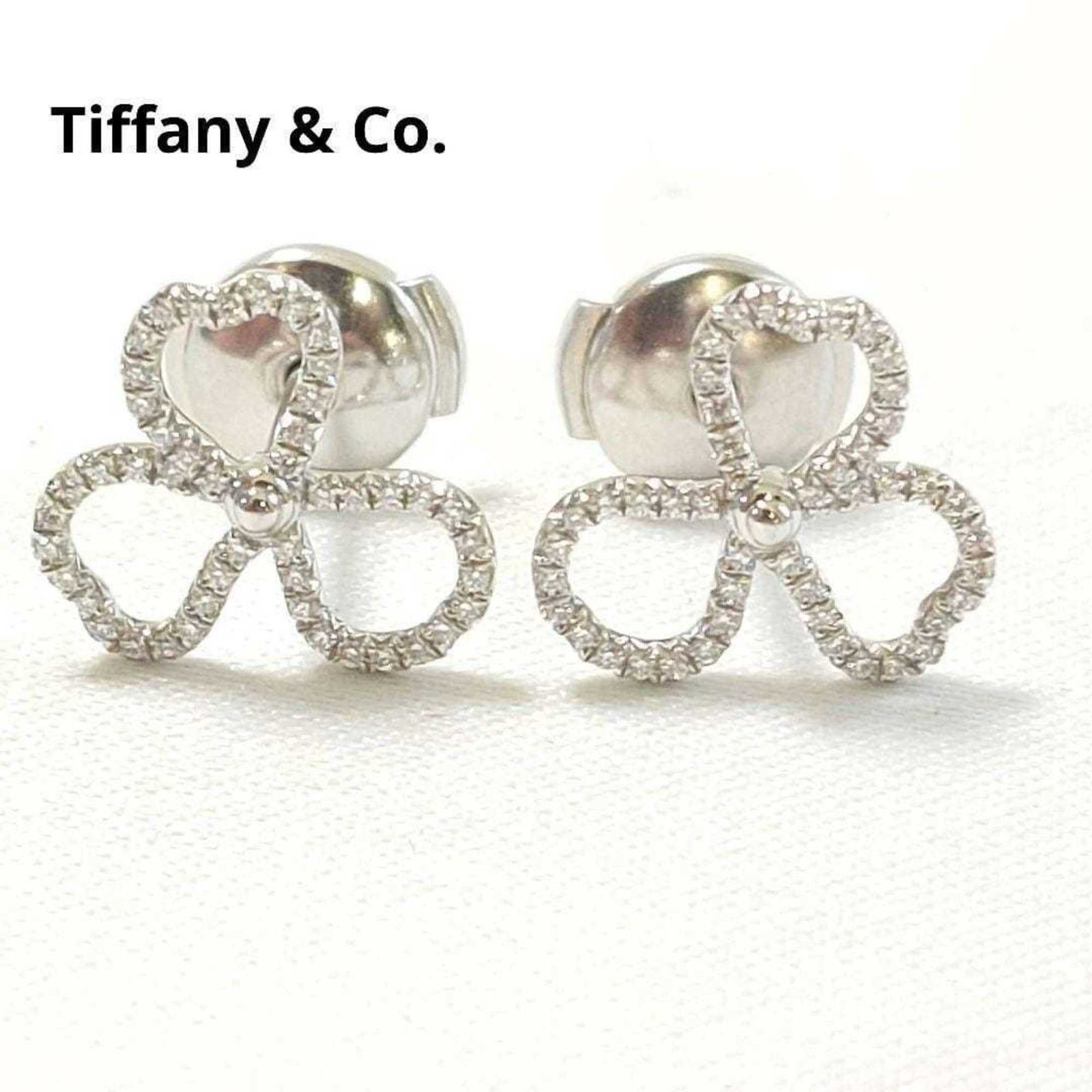 Tiffany Stud Earrings in Platinum 950: Tiffany Stud Earrings in Platinum 950 Elegant and timeless, these Tiffany stud earrings in platinum 950 shine with understated sophistication. With their classic design and luxurious material, they ad
