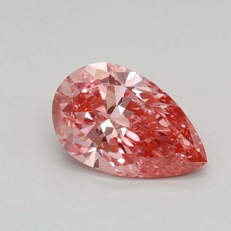 Loose Lab Diamond - IGI Pear 0.43ct Fancy Vivid Pink VVS2: Loose Lab Diamond - IGI Pear 0.43ct Fancy Vivid Pink VVS2 This stunning lab-grown diamond boasts an extraordinary Fancy Vivid Pink hue, graded VVS2 for exceptional clarity and cut to perfection.