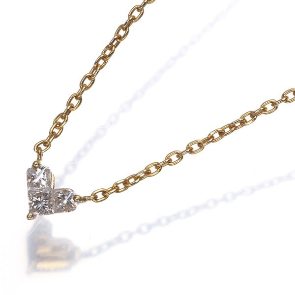 Gold Star Jewelry Necklace Diamond 0.10Ct Mysterious Heart 18K 750 Yellow: Gold Star Jewelry Necklace Diamond 0.10Ct Mysterious Heart 18K 750 Yellow Elevate your style with the enchanting Mysterious Heart necklace, showcasing a stunning 0.10ct natural diamond suspended from