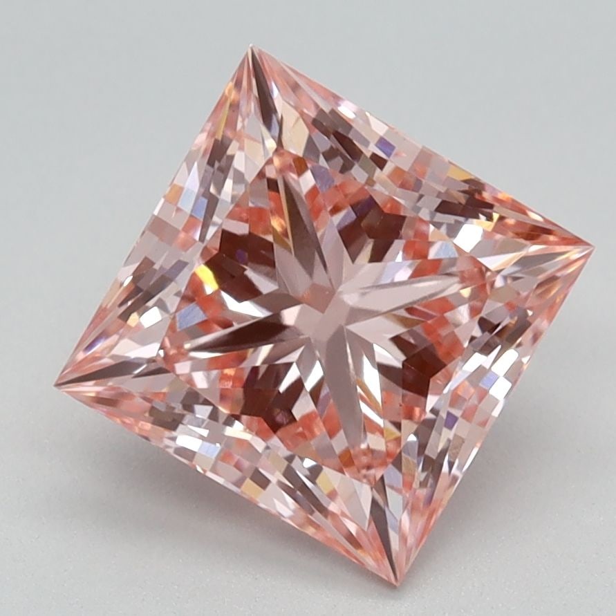 IGI Princess 2.13ct Fancy Intense Pink VVS2 Loose Lab Diamond: IGI Princess 2.13ct Fancy Intense Pink VVS2 Loose Lab Diamond Experience the rare beauty of a Fancy Intense Pink diamond, one of the most coveted colors in the world of gemstones. This 2.13ct