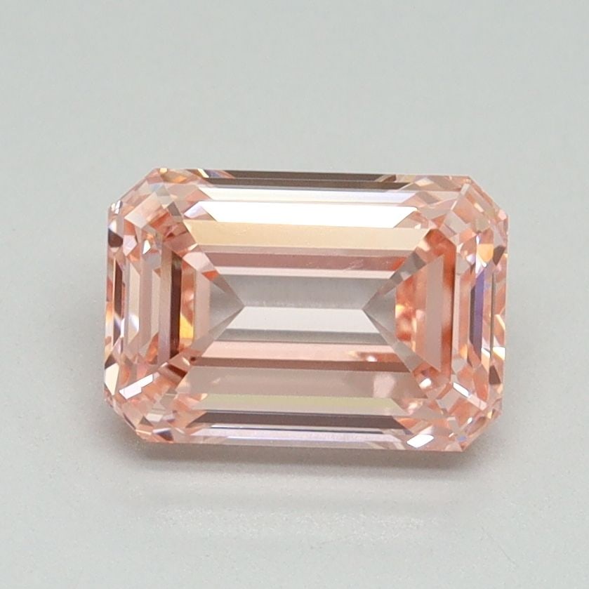 Loose Lab Diamond - IGI Emerald 1.5ct Fancy Vivid Pink VVS2: Loose Lab Diamond - IGI Emerald 1.5ct Fancy Vivid Pink VVS2 Experience the vibrant beauty of a lab-grown diamond, certified by the International Gemological Institute (IGI) as a Fancy Vivid Pink gemst