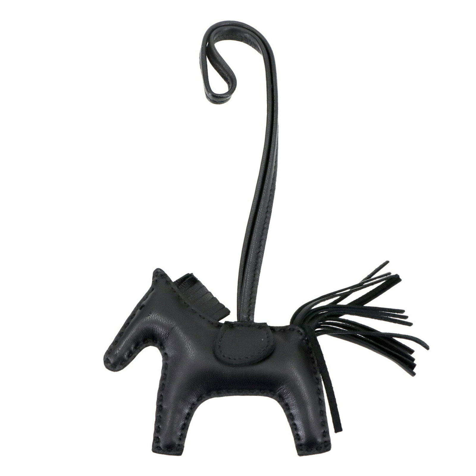 Hermes Agneau Milo Handbag Charm: Hermes Agneau Milo Handbag Charm A sleek and sophisticated charm, the Hermes Agneau Milo Handbag Charm is a must-have accessory for any fashion enthusiast. Made from high-quality Agneau Milo material,