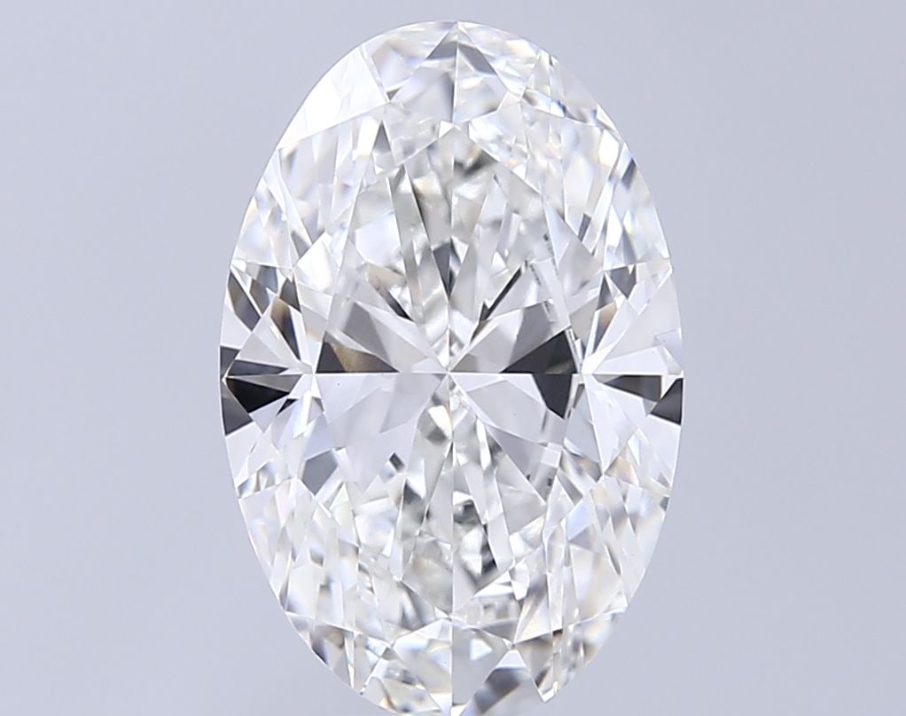 IGI Oval 5.01ct F VVS2 Loose Lab Diamond: IGI Oval 5.01ct F VVS2 Loose Lab Diamond Experience the exceptional brilliance of this stunning 5.01ct IGI Oval lab-grown diamond, boasting an impressive VVS2 clarity and F color grade for