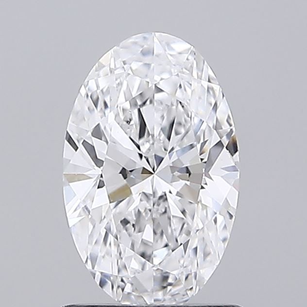 IGI Oval 1.01ct D VVS2 Loose Lab Diamond: IGI Oval 1.01ct D VVS2 Loose Lab Diamond A rare and exceptional find, this 1.01ct IGI Oval lab diamond boasts an impressive D color, VVS2 clarity, and EX polish and symmetry, making it a true gem for