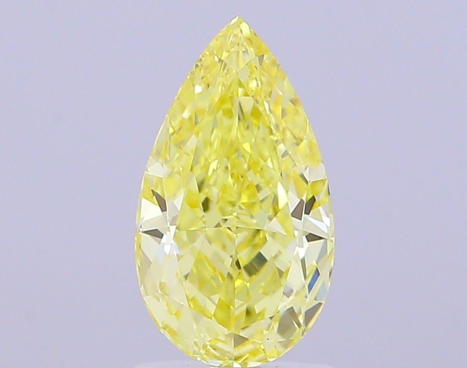 Loose Lab Diamond - IGI Pear 2.01ct Fancy Intense Yellow VVS2: Loose Lab Diamond - IGI Pear 2.01ct Fancy Intense Yellow VVS2 Experience the unique warmth of a Fancy Intense Yellow diamond, one of the rarest and most coveted colors in nature. This exquisite