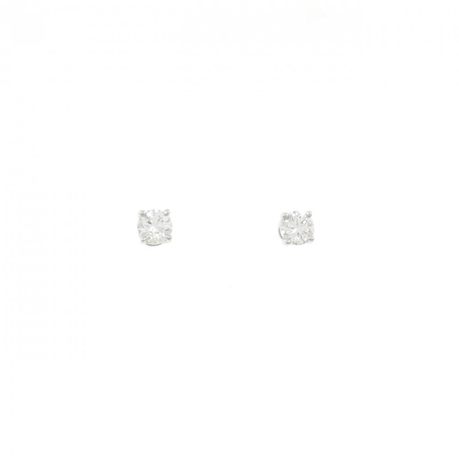 Tiffany Stud Earrings in Platinum 950: Tiffany Stud Earrings in Platinum 950 Elegant and timeless, these Tiffany stud earrings in platinum 950 shine with a brilliant diamond setting, measuring 3.60mm x 3.60mm. With their classic design and
