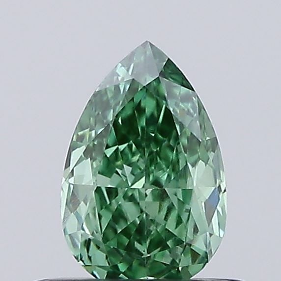 Loose Lab Diamond - IGI Pear 0.45ct Fancy Vivid Green VVS2: Loose Lab Diamond - IGI Pear 0.45ct Fancy Vivid Green VVS2 Experience the rare beauty of a Fancy Vivid Green lab diamond, certified by IGI and boasting exceptional clarity (VVS2) and polish (VG).