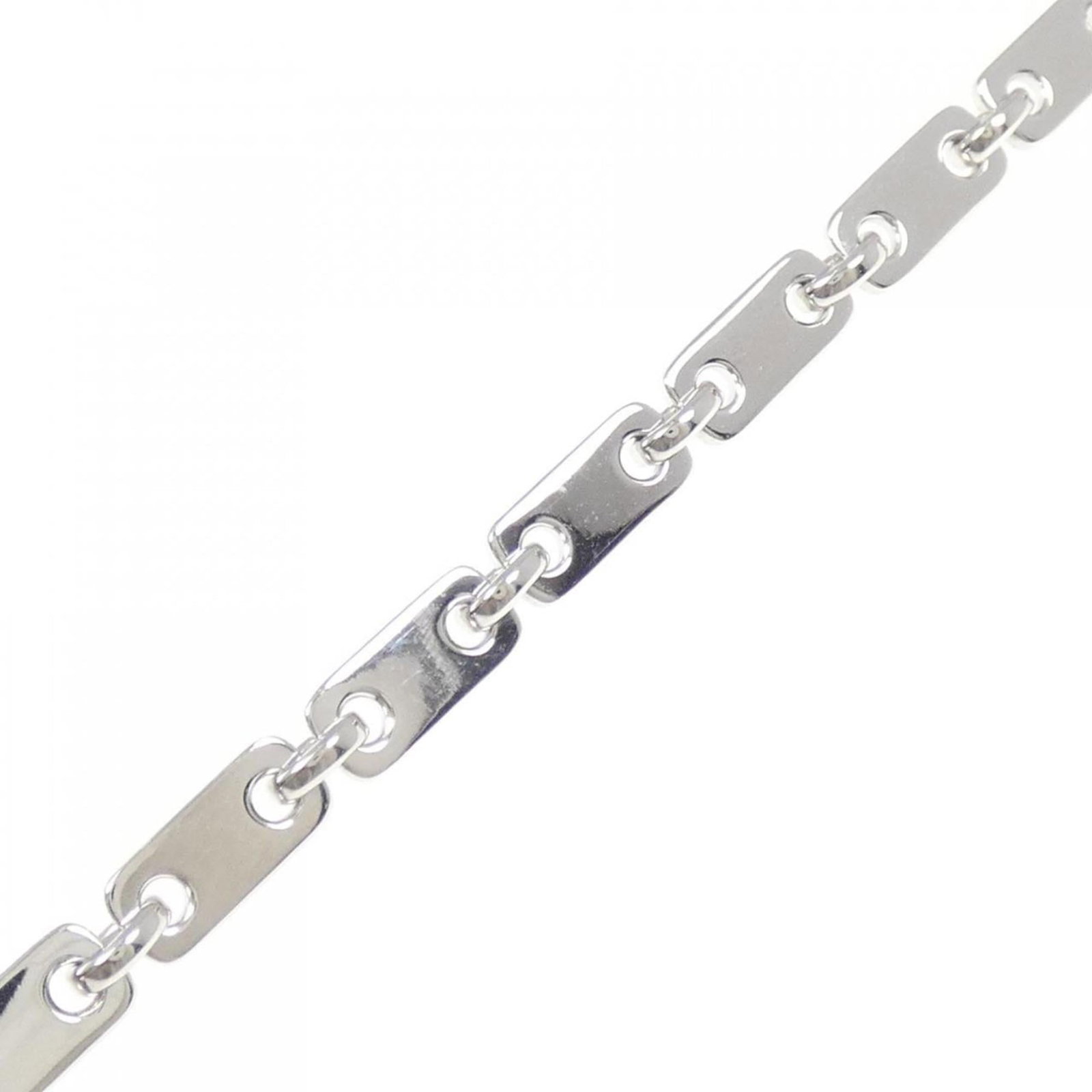 Cartier Charm Bracelet in 18k White Gold: Cartier Charm Bracelet in 18k White Gold Elevate your style with the timeless charm of Cartier, renowned for its exquisite 18k white gold craftsmanship. This beautifully preserved Cartier Charm Bracel