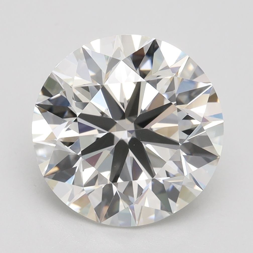 IGI Round 4.07ct H VVS2 Loose Lab Diamond: IGI Round 4.07ct H VVS2 Loose Lab Diamond Experience the brilliance of nature with this exceptional 4.07ct IGI Round lab diamond, boasting an impressive VVS2 clarity and EX polish, giving it a
