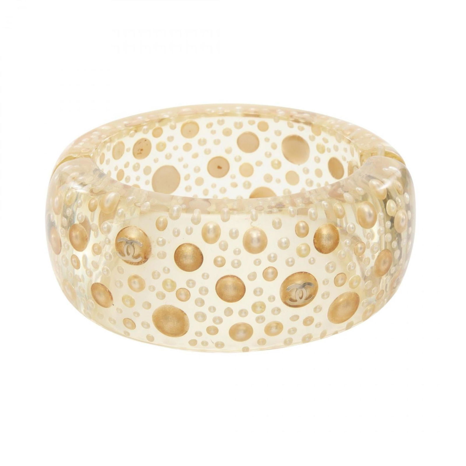 Chanel Plastic Bangle - 2