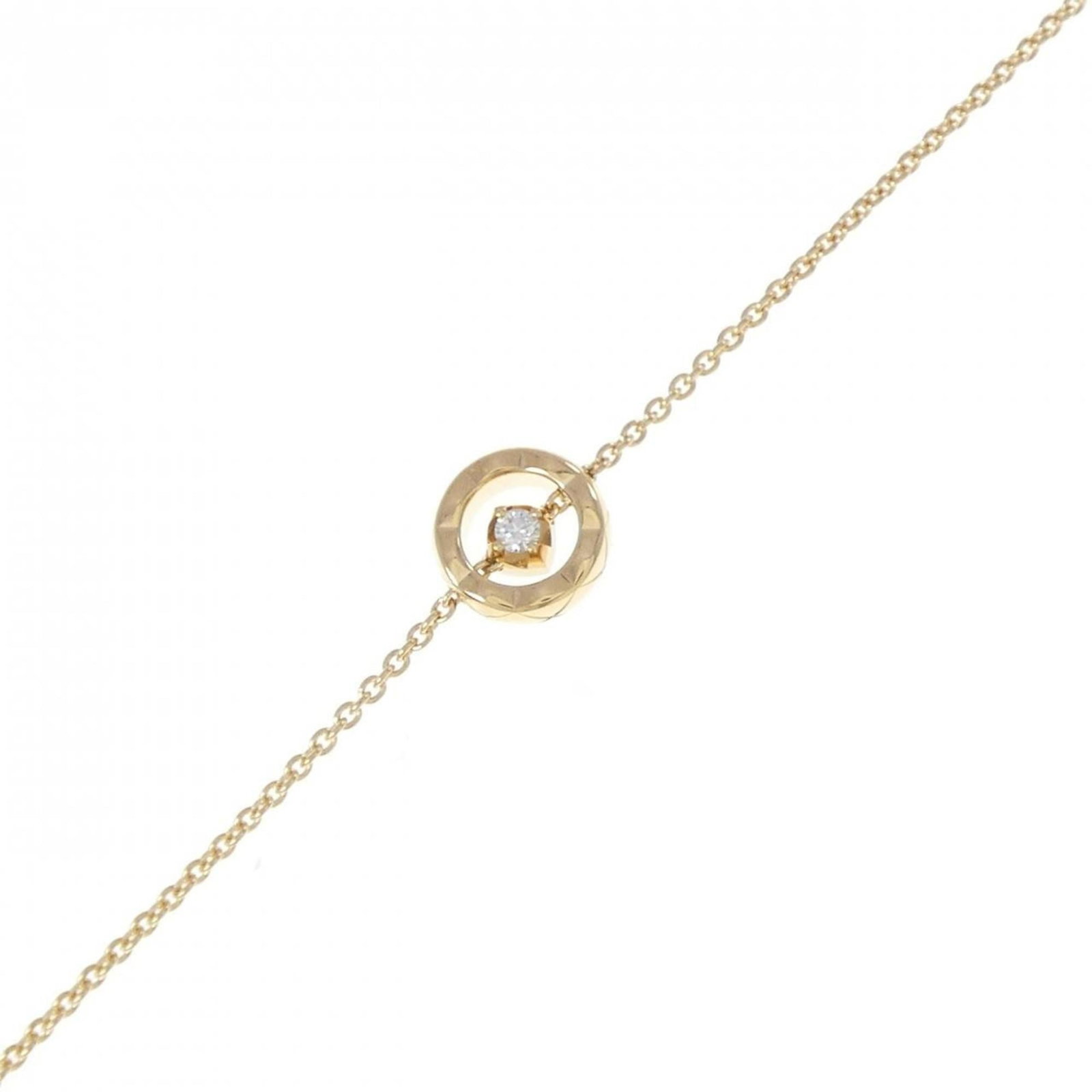 Chanel 18k Yellow Gold Charm Bracelet: Chanel 18k Yellow Gold Charm Bracelet Elevate your style with the timeless elegance of Chanel's 18k yellow gold charm bracelet, boasting a delicate 15cm-17cm length and intricate details that add to i
