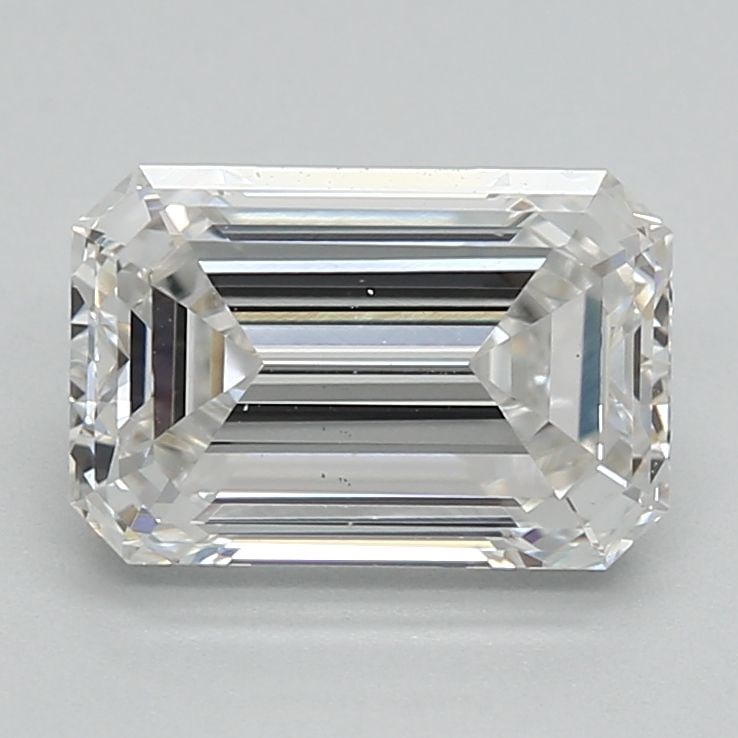 Loose Lab Diamond - IGI Emerald 1.68ct F VVS2: Loose Lab Diamond - IGI Emerald 1.68ct F VVS2 A stunning lab-grown emerald diamond, certified by the International Gemological Institute (IGI), boasts exceptional clarity and color. Weighing 1.68