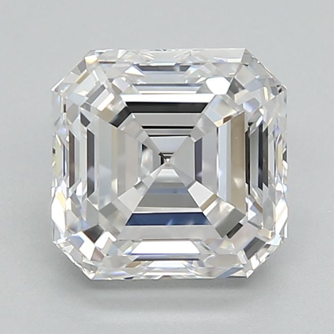 IGI Asscher 1.5ct D VVS2 Loose Lab Diamond: IGI Asscher 1.5ct D VVS2 Loose Lab Diamond A rare and exceptional lab-grown diamond, this 1.5ct IGI Asscher-cut stone boasts an impressive D color, VVS2 clarity, and EX polish and symmetry, making it