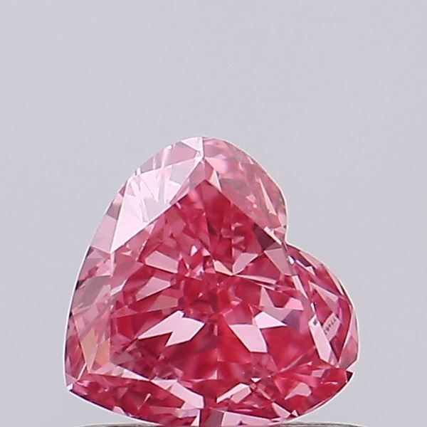 Loose Lab Diamond - IGI Heart 0.45ct Fancy Vivid Pink VVS2: Loose Lab Diamond - IGI Heart 0.45ct Fancy Vivid Pink VVS2 A truly one-of-a-kind gem, this 0.45ct Fancy Vivid Pink lab diamond boasts exceptional clarity and color, with a VVS2 certification from the