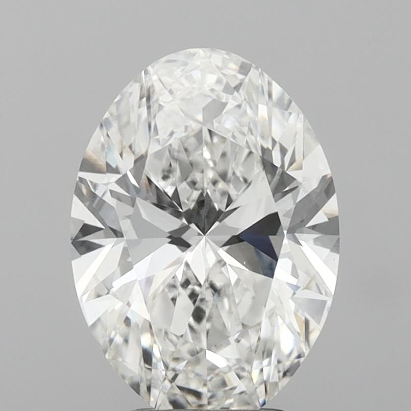 IGI Oval 3.5ct F VVS2 Loose Lab Diamond: IGI Oval 3.5ct F VVS2 Loose Lab Diamond This exquisite IGI Oval lab diamond boasts exceptional clarity and color, with a VVS2 grade that shines bright in the F color range. Its precise cut and EX poli