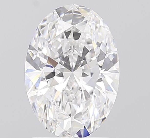 IGI Oval 1.58ct D VVS2 Loose Lab Diamond: IGI Oval 1.58ct D VVS2 Loose Lab Diamond A rare and exceptional oval cut lab diamond, certified by the International Gemological Institute (IGI), boasts an impressive 1.58 carats of flawless VVS2