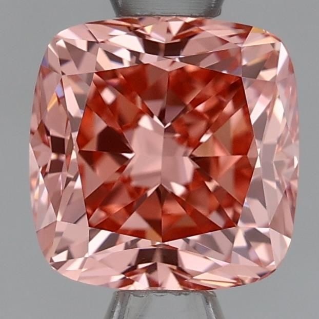 Loose Lab Diamond - IGI Cushion Modified 1.08ct Fancy Intense Pink VVS1: Loose Lab Diamond - IGI Cushion Modified 1.08ct Fancy Intense Pink VVS1 Experience the breathtaking beauty of a lab-grown diamond, certified by IGI as a Fancy Intense Pink gemstone with exceptional cl