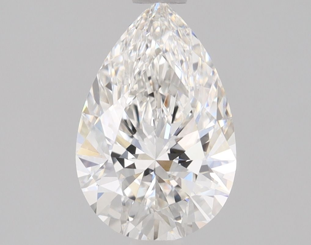 Loose Lab Diamond - IGI Pear 1.1ct F IF: Loose Lab Diamond - IGI Pear 1.1ct F IF A stunning lab-grown pear-shaped diamond, certified by the International Gemological Institute (IGI) as F color and IF clarity, boasts exceptional cut symmetry