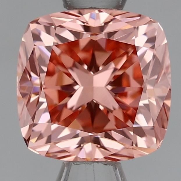 Loose Lab Diamond - IGI Cushion Modified 1.04ct Fancy Intense Pink VVS2: Loose Lab Diamond - IGI Cushion Modified 1.04ct Fancy Intense Pink VVS2 Experience the unique beauty of a lab-grown diamond, certified by IGI as a Fancy Intense Pink gemstone with exceptional clarity
