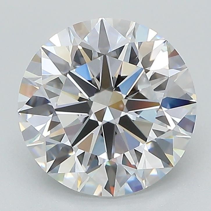 Loose Lab Diamond - GIA Round 2.51ct D FL: Loose Lab Diamond - GIA Round 2.51ct D FL Experience the beauty of nature in a lab-grown diamond, certified by the prestigious GIA as a flawless D color, round cut with exceptional polish and symmetry