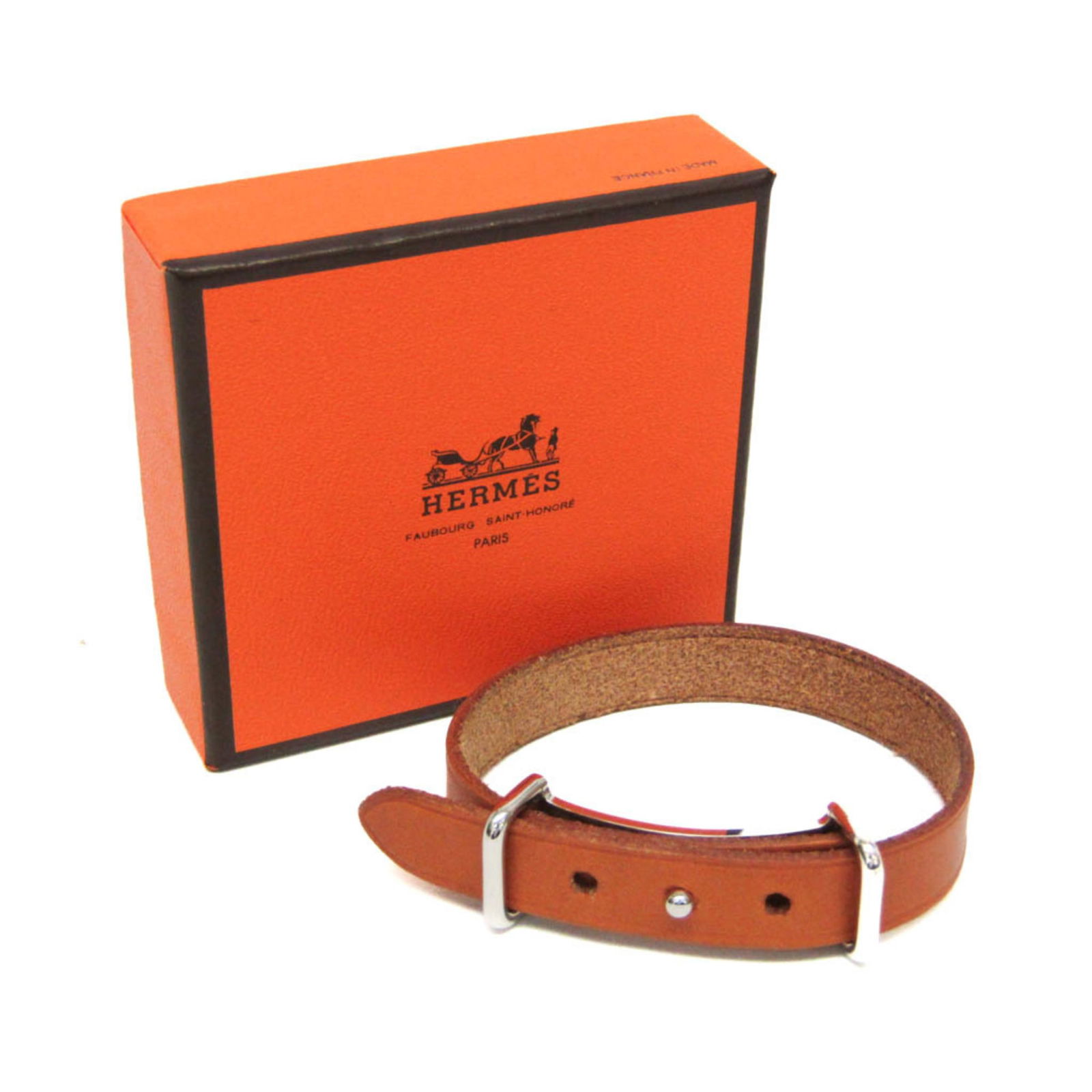Leather Hermes Bangle - 2