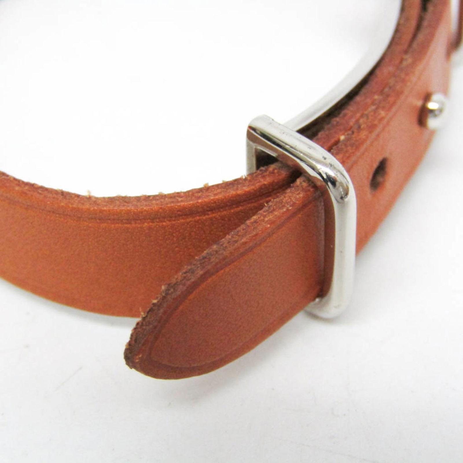 Leather Hermes Bangle - 4