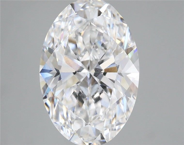 IGI Oval Diamond, 4.91ct E VVS2, Loose: IGI Oval Diamond, 4.91ct E VVS2, Loose Experience the beauty of nature in a lab-grown diamond, certified by IGI as a stunning 4.91ct E VVS2 oval cut gemstone. With its exceptional clarity and color, t