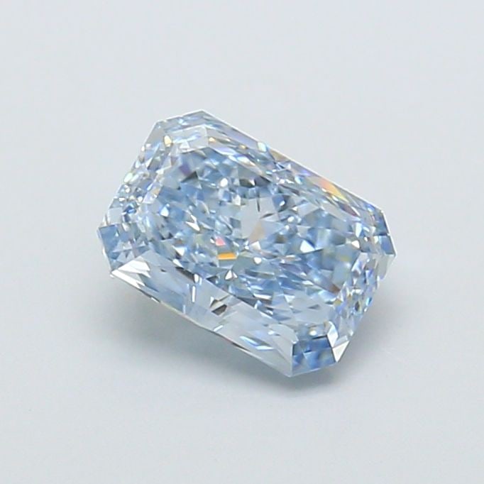 IGI Radiant 1.22ct Fancy Vivid Blue VVS1 Loose Lab Diamond: IGI Radiant 1.22ct Fancy Vivid Blue VVS1 Loose Lab Diamond Experience the breathtaking beauty of a lab-grown Fancy Vivid Blue diamond, certified by IGI as VVS1 in clarity and EX in polish and
