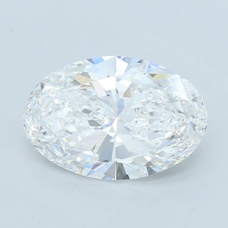 IGI Oval 2.91ct D VVS2 Diamond (1 of 1)