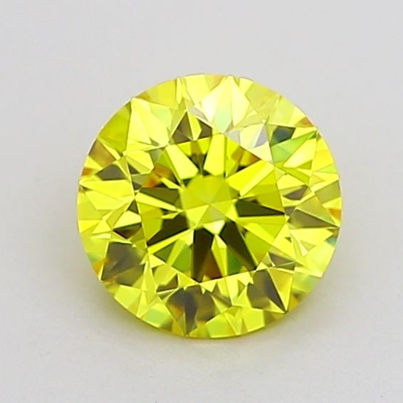 IGI Round 1.06ct Fancy Vivid Yellow VVS2 Ideal Loose Lab Diamond: IGI Round 1.06ct Fancy Vivid Yellow VVS2 Ideal Loose Lab Diamond Experience the brilliance of nature in a lab-grown diamond, certified by IGI as Fancy Vivid Yellow with exceptional clarity and polish.
