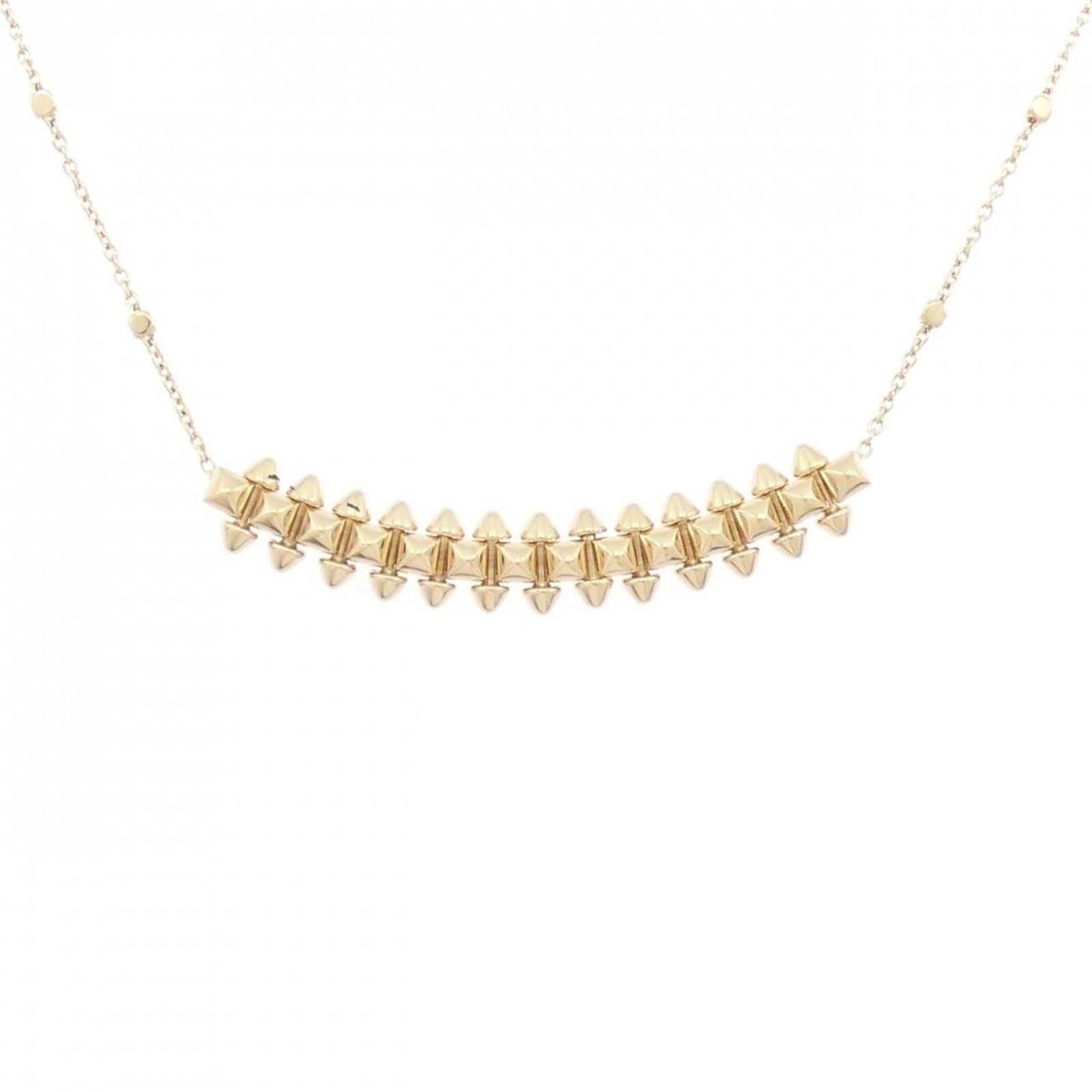 Necklace Cartier Crush Small: Necklace Cartier Crush Small Elevate your style with the iconic Cartier Crush Small necklace, a timeless piece of 18k gold pink perfection. This petite pendant is set in a delicate chain and features