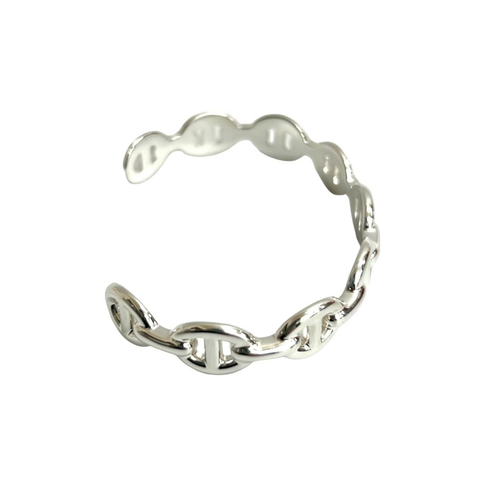 Hermes Silver 925 Bangle - 3