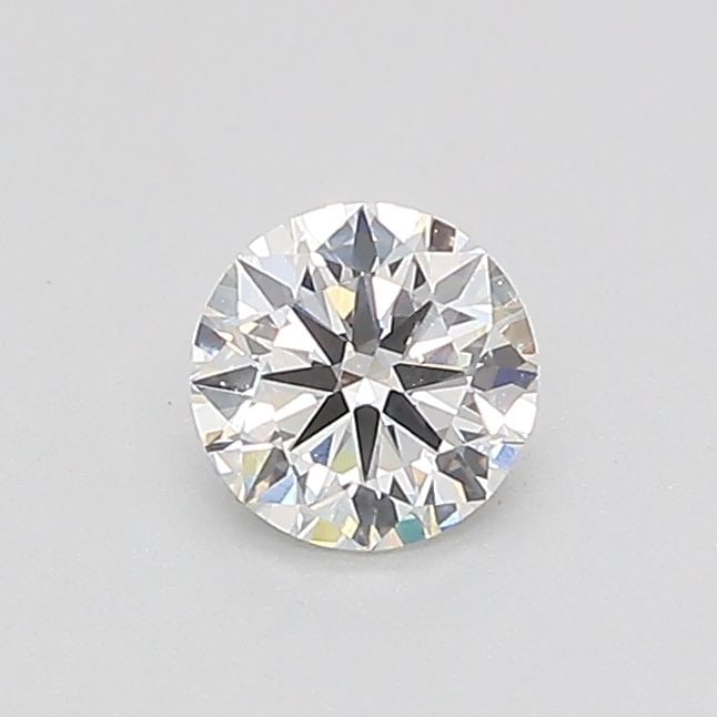 IGI Round 0.37ct E VVS2 Diamond: IGI Round 0.37ct E VVS2 Diamond A stunning lab-grown diamond, certified by the International Gemological Institute (IGI), boasts exceptional clarity and color with an EX cut and E color grade. Weighin