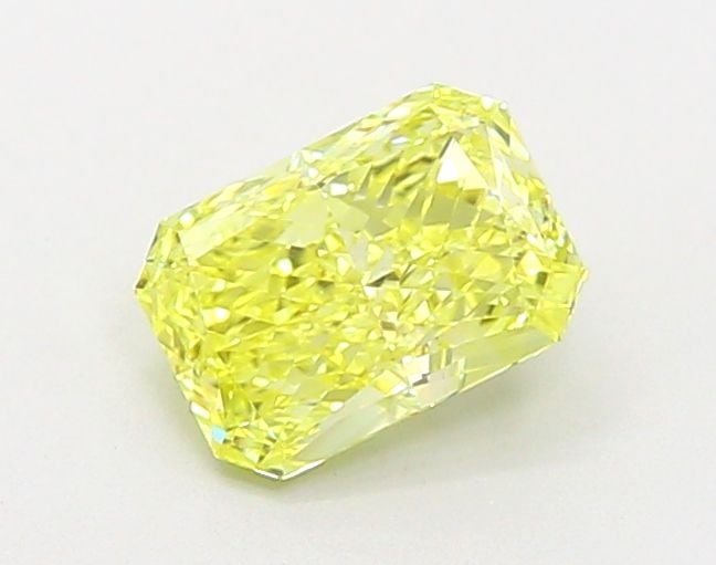 IGI Radiant 1.09ct Fancy Vivid Yellow VVS2 Loose Lab Diamond: IGI Radiant 1.09ct Fancy Vivid Yellow VVS2 Loose Lab Diamond A true gem for the discerning collector, this 1.09ct Fancy Vivid Yellow VVS2 loose lab diamond shines with exceptional brilliance and clari
