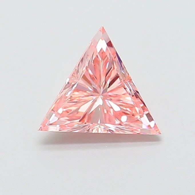 IGI Trilliant 1.06ct Fancy Intense Pink VVS2 Loose Lab Diamond: IGI Trilliant 1.06ct Fancy Intense Pink VVS2 Loose Lab Diamond Experience the rare beauty of a Fancy Intense Pink diamond, one of the most vibrant and coveted colors in nature. This stunning 1.06ct la