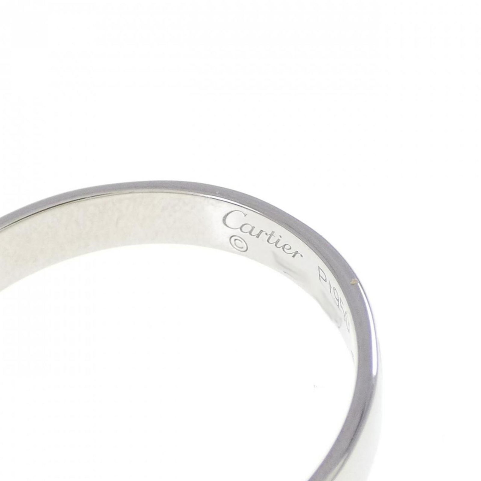 Cartier Platinum 950 Band Ring - 3