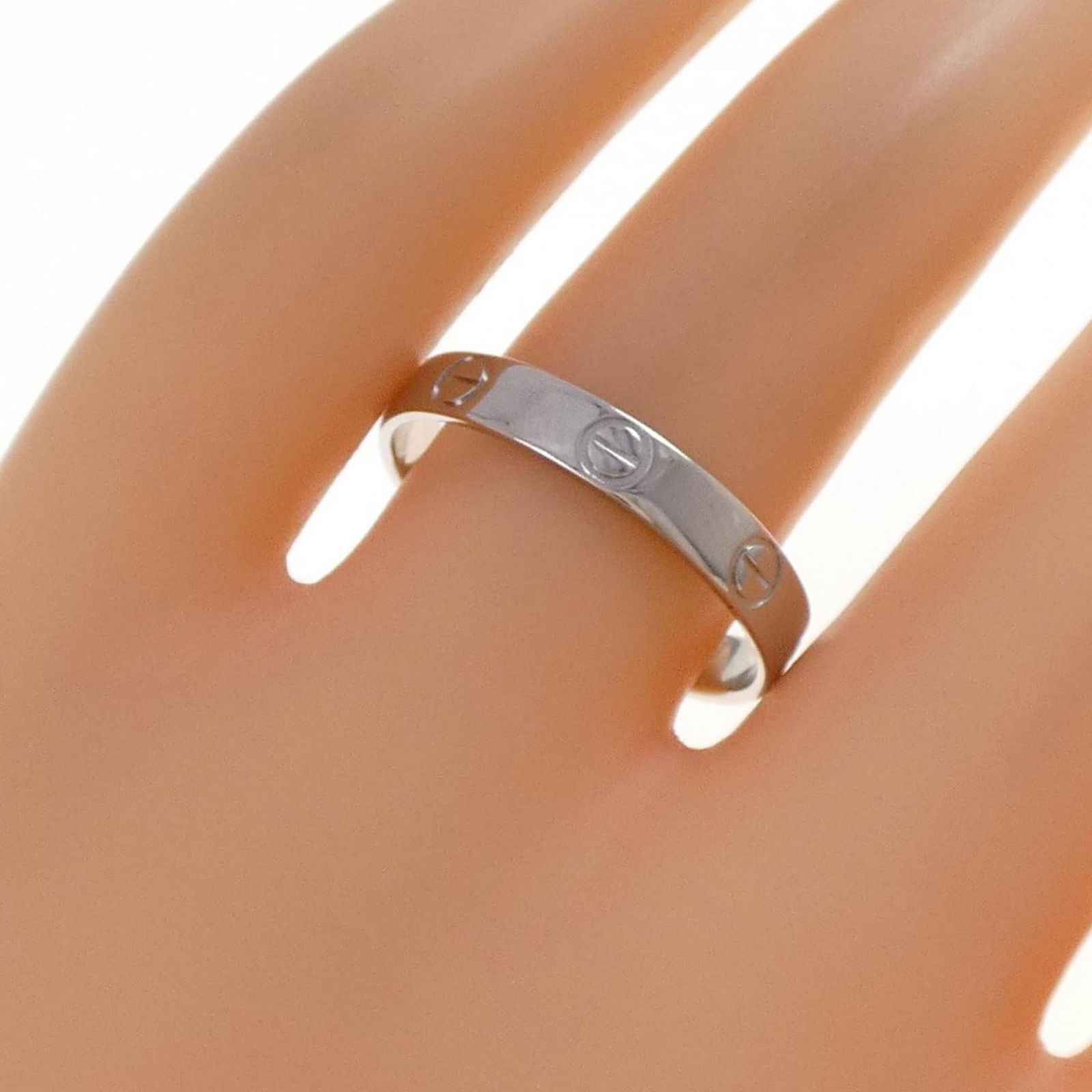 Cartier Platinum 950 Band Ring - 4