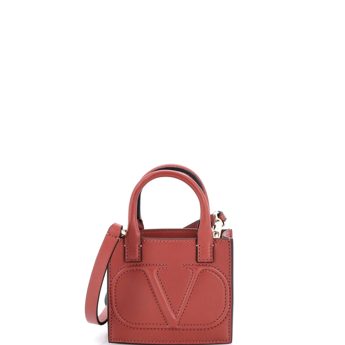 Valentino Garavani VLogo Signature Leather Mini Tote Pouch: Valentino Garavani VLogo Signature Leather Mini Tote Pouch Elevate your everyday style with the iconic Valentino Garavani VLogo Signature Leather Mini Tote Pouch, boasting sleek neutral tones and luxu