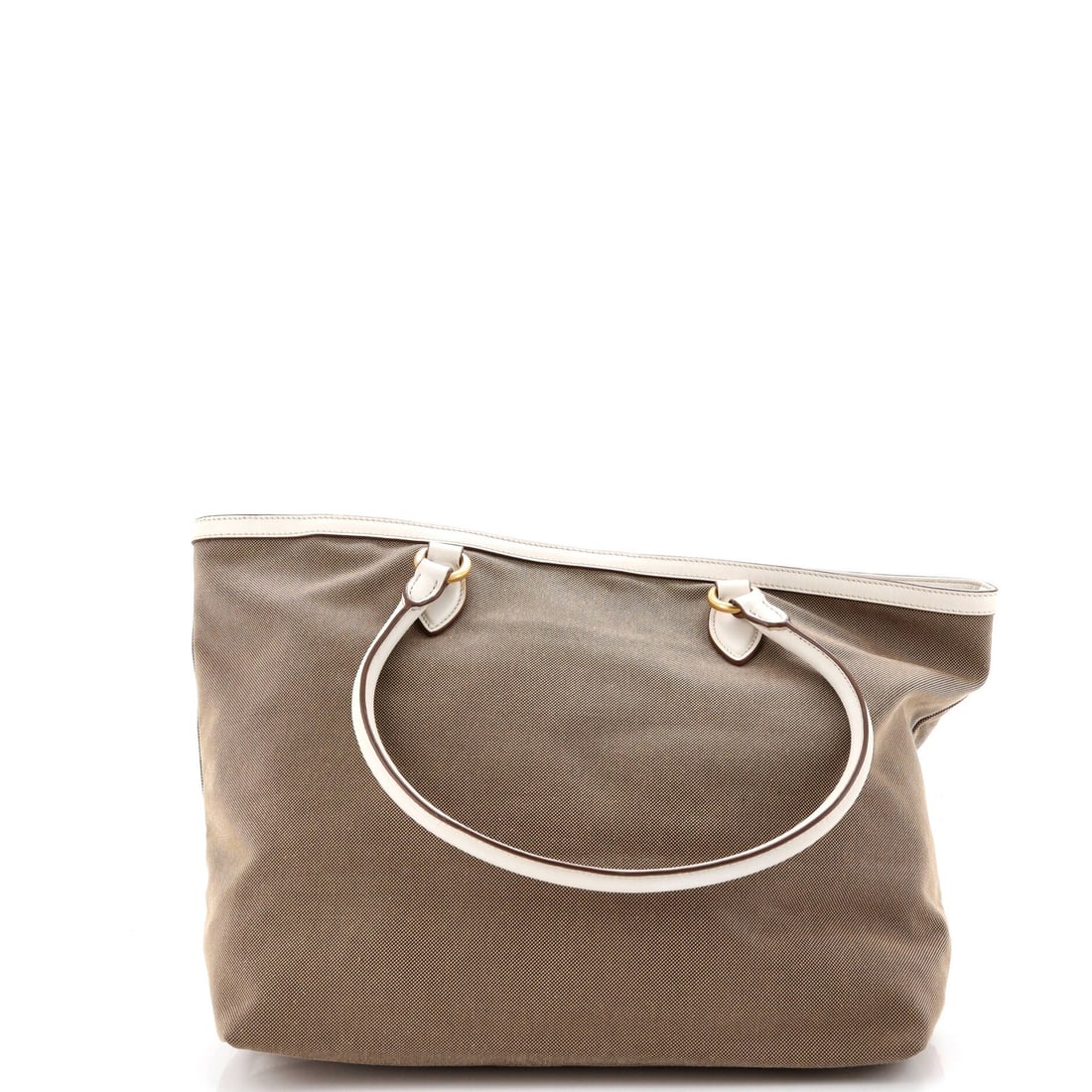 Prada Medium Canvas Open Tote - 3