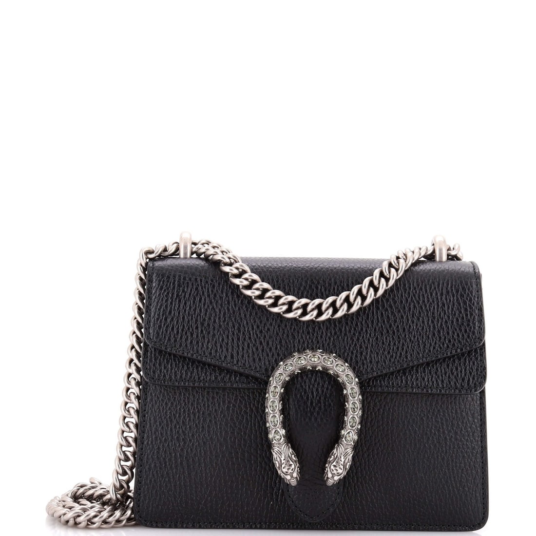 Gucci Dionysus Mini Leather Bag: Gucci Dionysus Mini Leather Bag The Gucci Dionysus Mini Leather Bag is a sleek and stylish accessory that exudes luxury. With its signature interlocking GG logo, aged silver hardware, and neutral inte