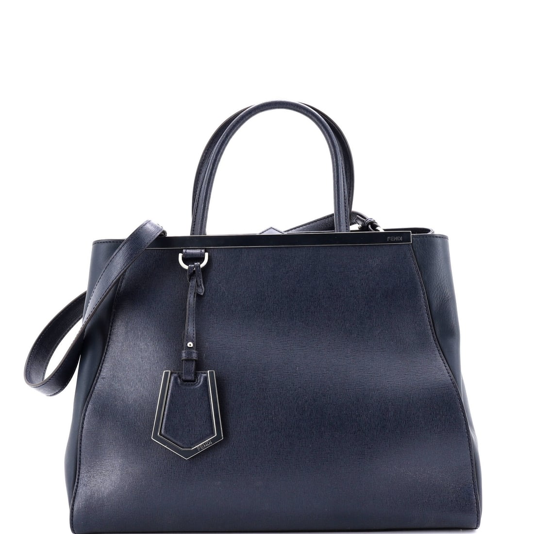 Fendi 2Jours Medium Leather Bag: Fendi 2Jours Medium Leather Bag The Fendi 2Jours Medium Leather Bag is a timeless, stylish tote that exudes luxury and sophistication. With its classic design, medium leather construction, and vibrant