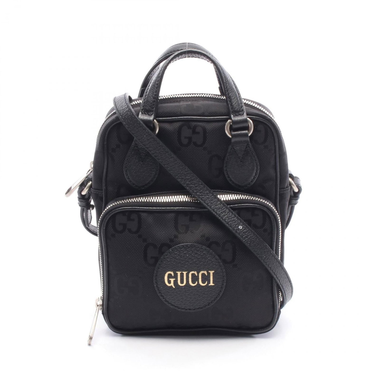 Gucci Nylon and Leather Shoulder Bag: Gucci Nylon and Leather Shoulder Bag Exceptional Gucci Nylon Leather Shoulder Bag available for auction. Review complete item specifications below for detailed information. Item Specifics: Brand: Gucc