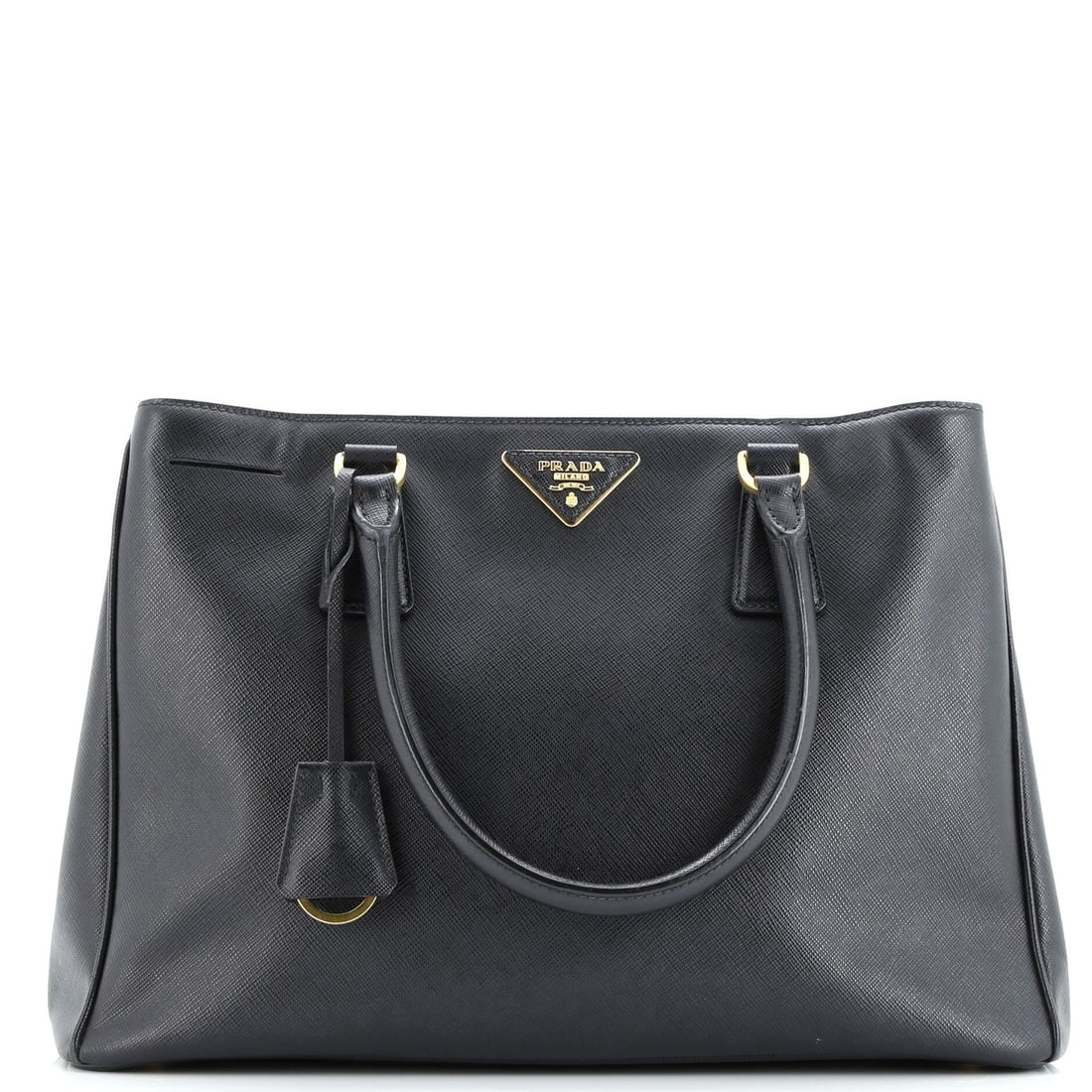Prada Saffiano Leather Gardener's Medium Tote: Prada Saffiano Leather Gardener's Medium Tote The Prada Saffiano Leather Gardener's Medium Tote is a timeless and sophisticated accessory for the modern woman on-the-go. With its classic design,