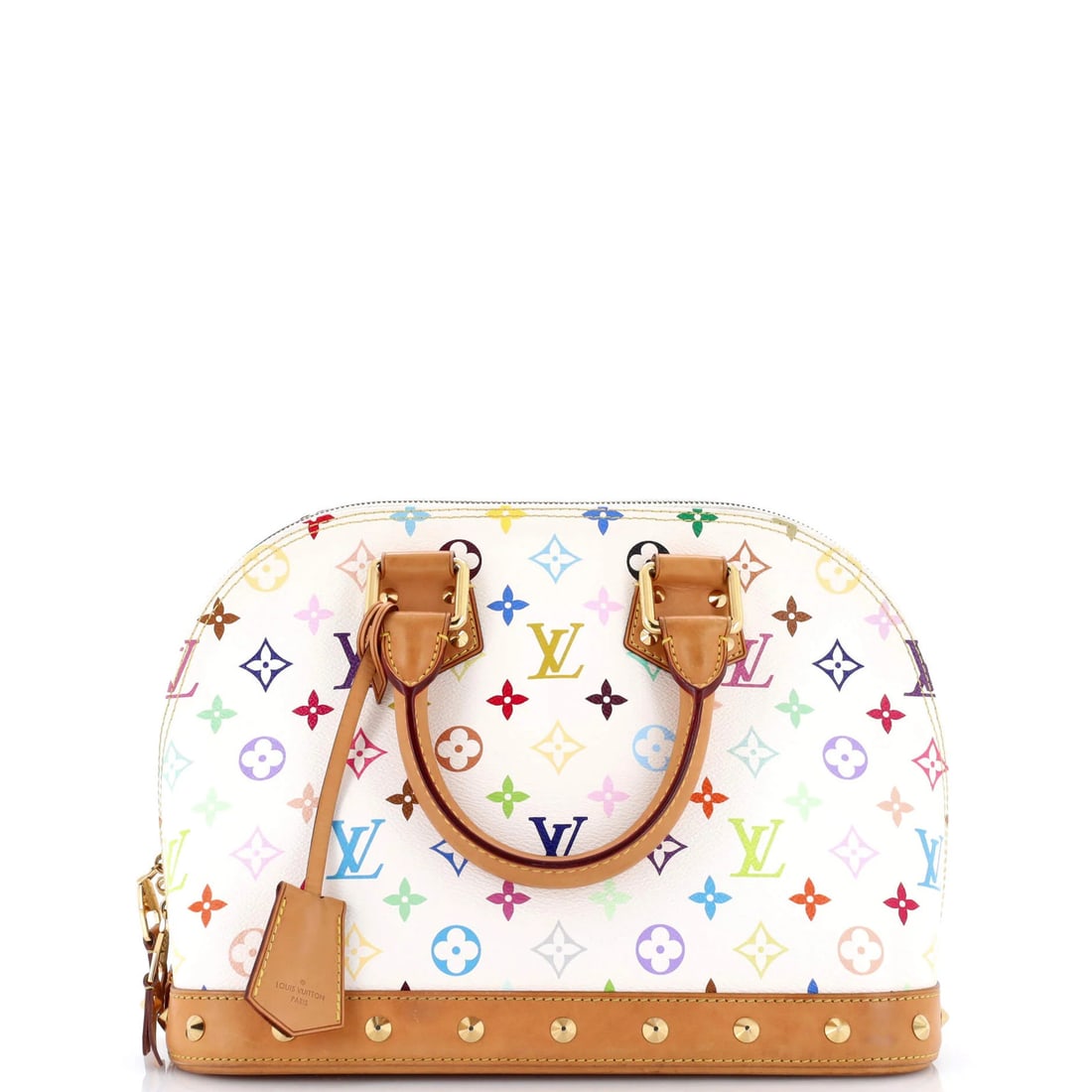 Louis Vuitton Alma NM Multicolor Monogram Handbag: Louis Vuitton Alma NM Multicolor Monogram Handbag The Louis Vuitton Alma NM Multicolor Monogram Handbag is a stunning, one-of-a-kind piece that showcases the iconic brand's signature multicolor monogr
