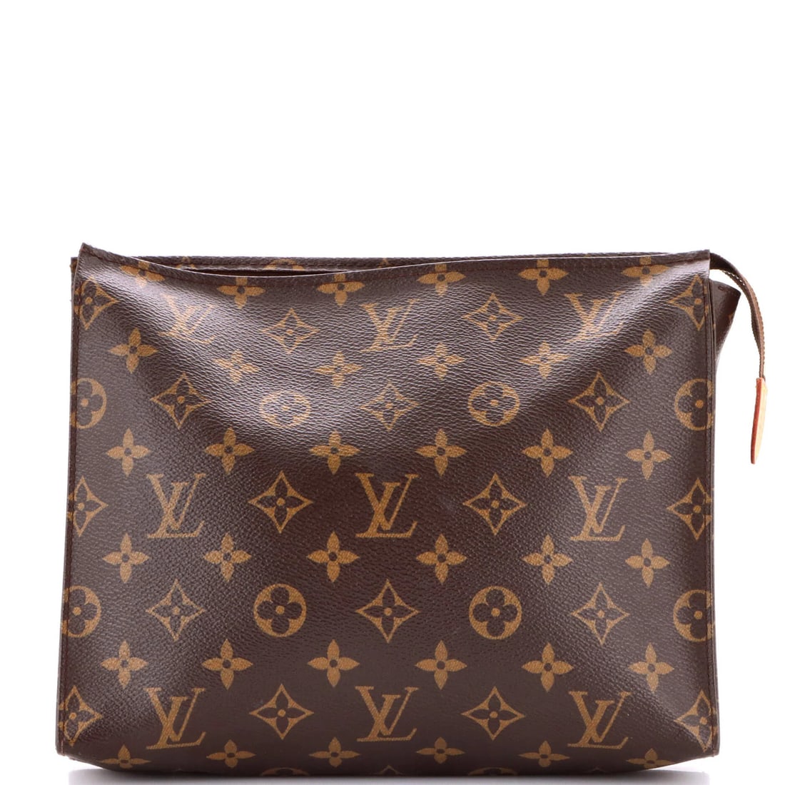 Louis Vuitton Monogram Canvas Toiletry Pouch - 26: Louis Vuitton Monogram Canvas Toiletry Pouch - 26 Elevate your daily essentials with the iconic Louis Vuitton Monogram Canvas Toiletry Pouch, boasting the brand's signature brown monogram pattern on h