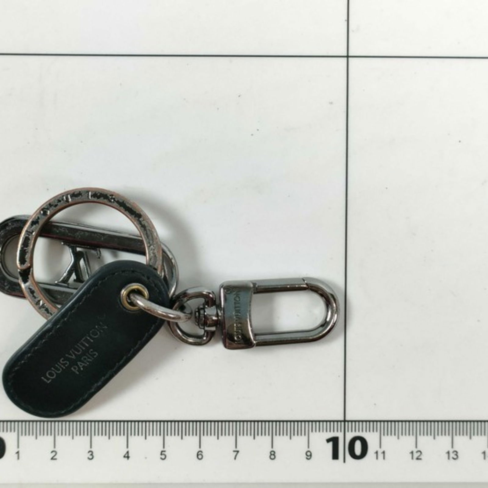 Louis Vuitton Monogram Eclipse Keyring - 3