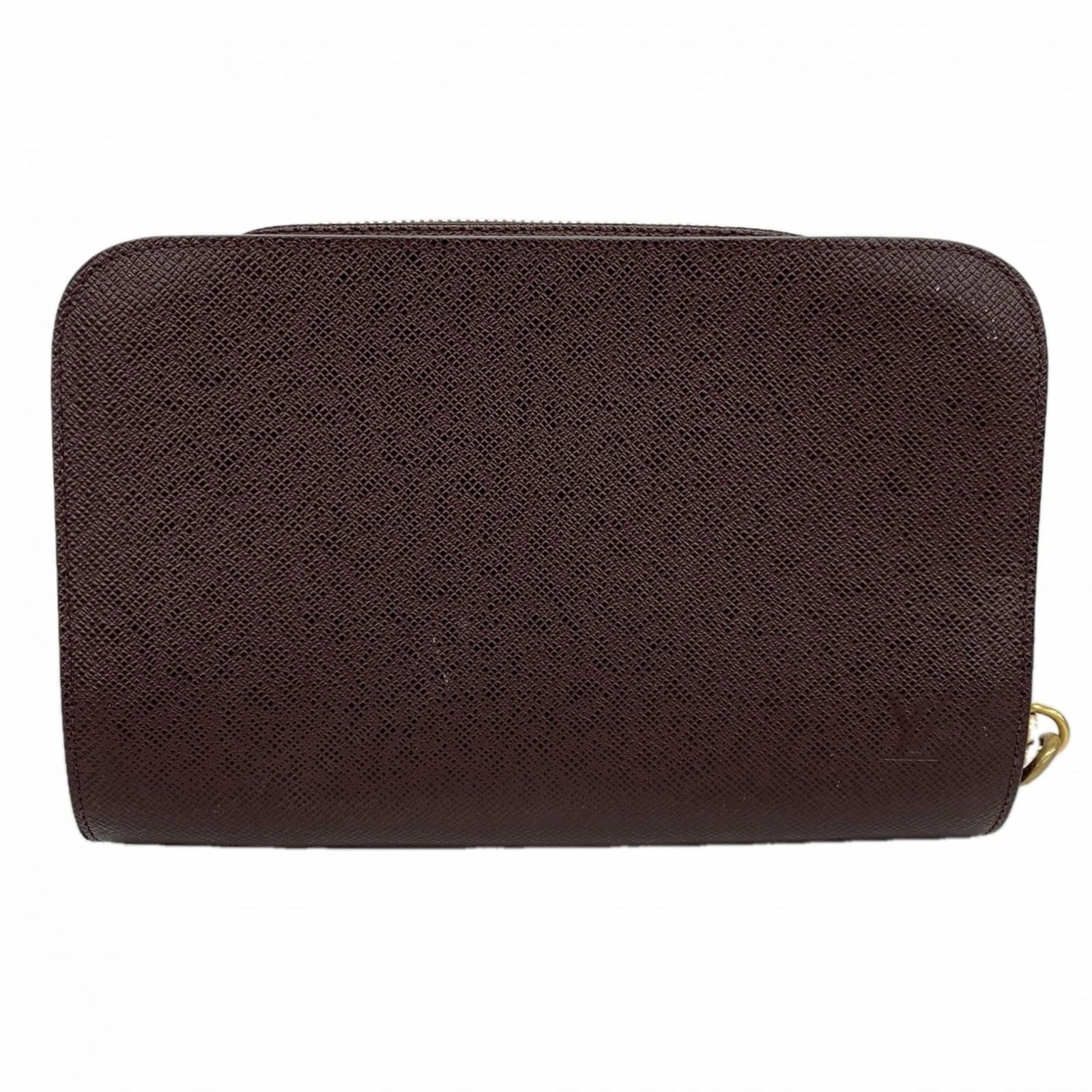 Bag Louis Vuitton Clutch: Bag Louis Vuitton Clutch A luxurious Acajou Louis Vuitton clutch, perfect for adding a touch of sophistication to any evening outfit. With its classic design and iconic monogram pattern, this stylish