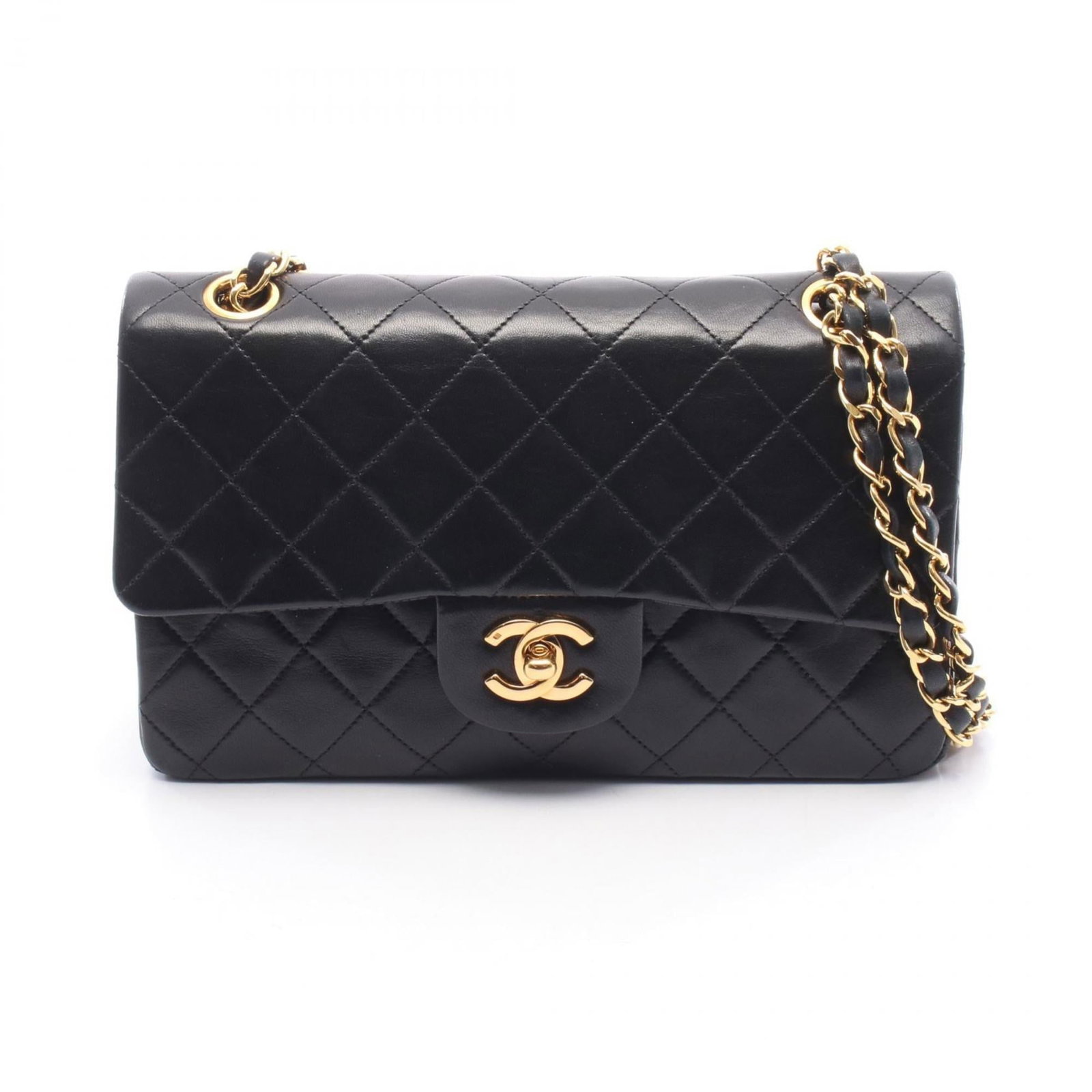 Chanel Leather Shoulder Bag: Chanel Leather Shoulder Bag A sleek and sophisticated Chanel leather shoulder bag, crafted from luxurious lambskin in classic black, adds a touch of timeless elegance to any outfit. With its sturdy go